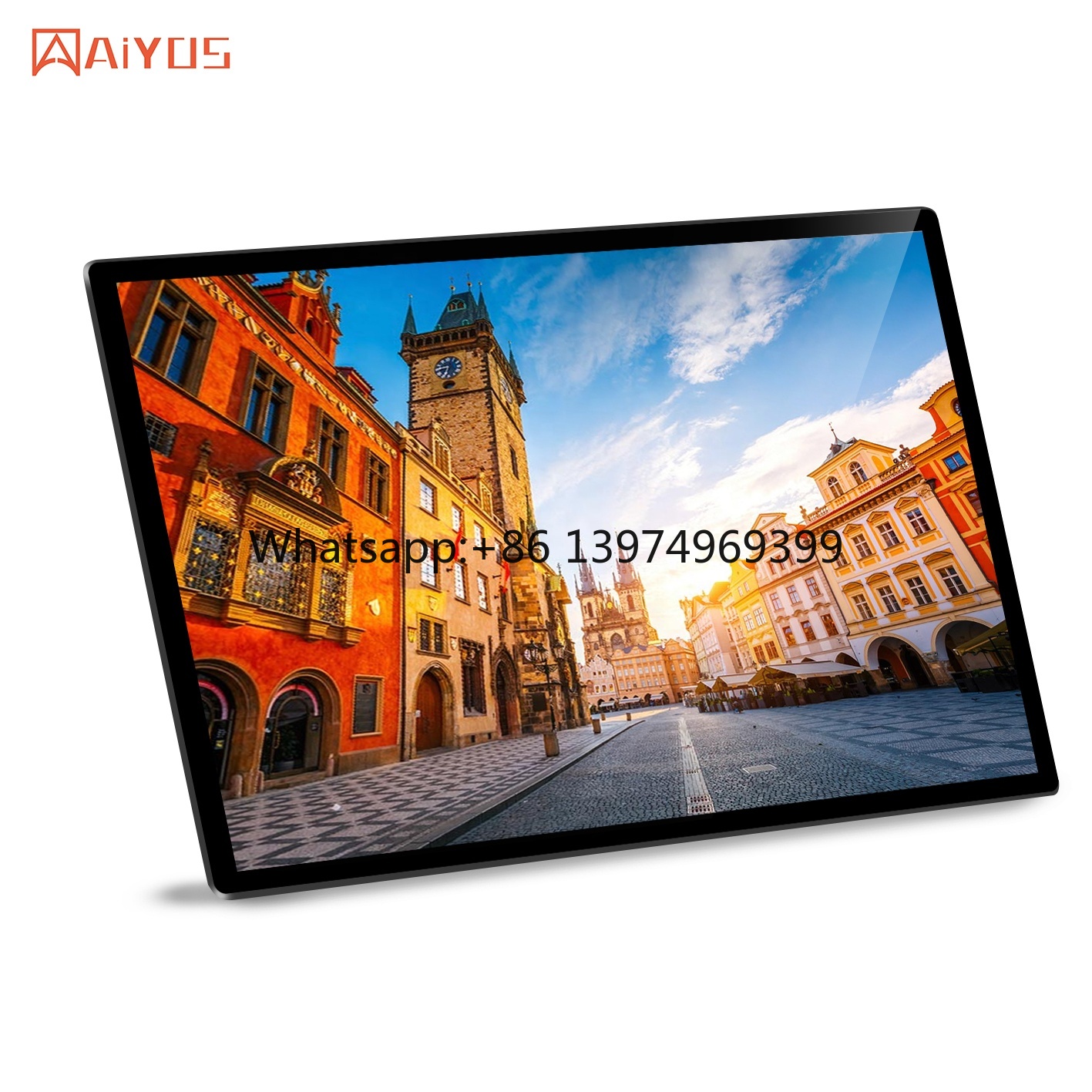 Sports Equipment Advertisement - Commercial 15.6 Inch Digital Signage Tablet