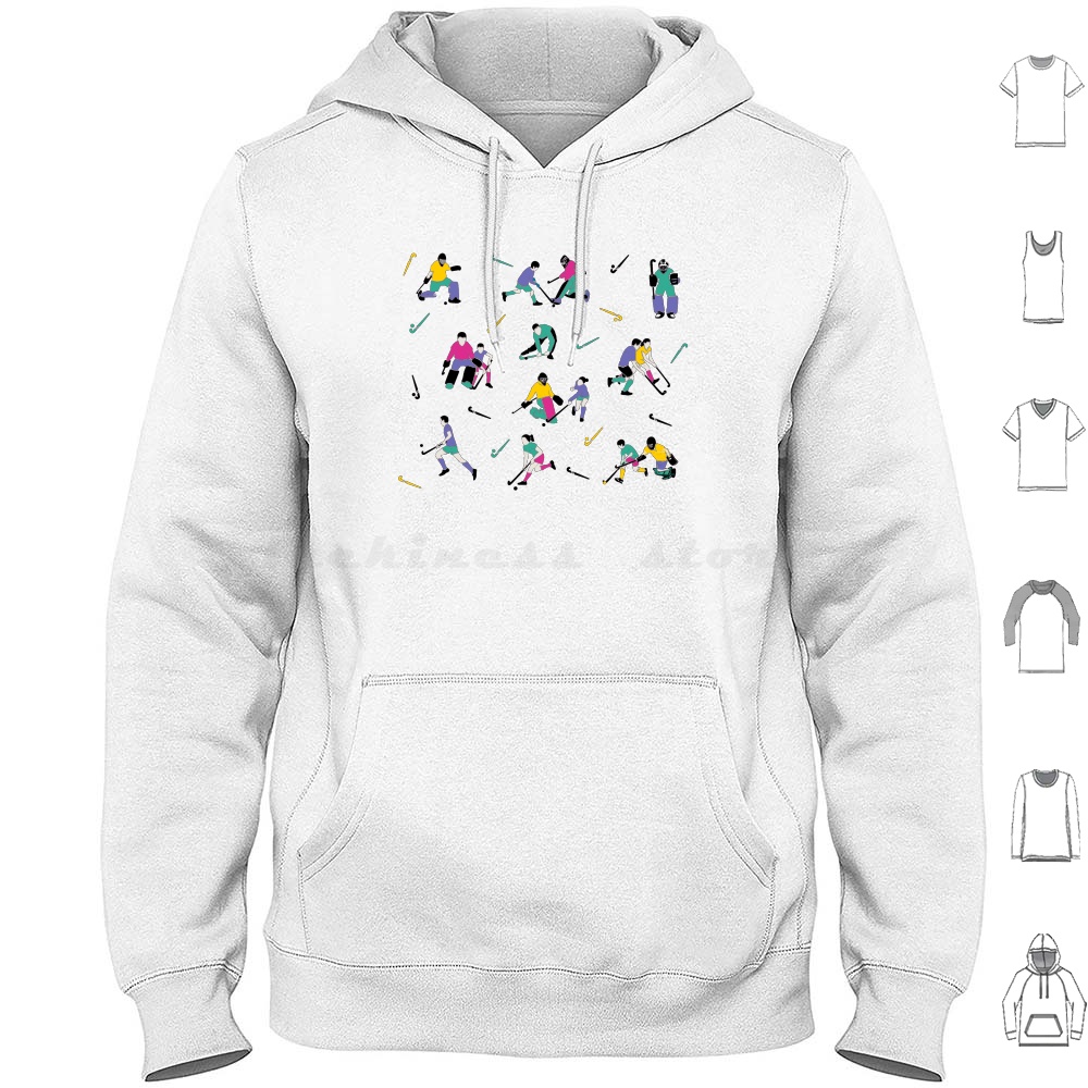 Field Hockey Stick - Hockey Hidden Object Hoodies Long Sleeve