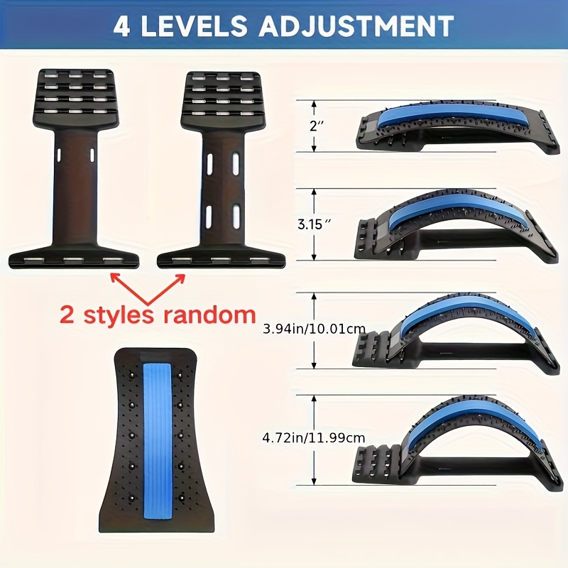3-Level Back Stretcher Posture - Sports Equipment Wholesale recension och pris