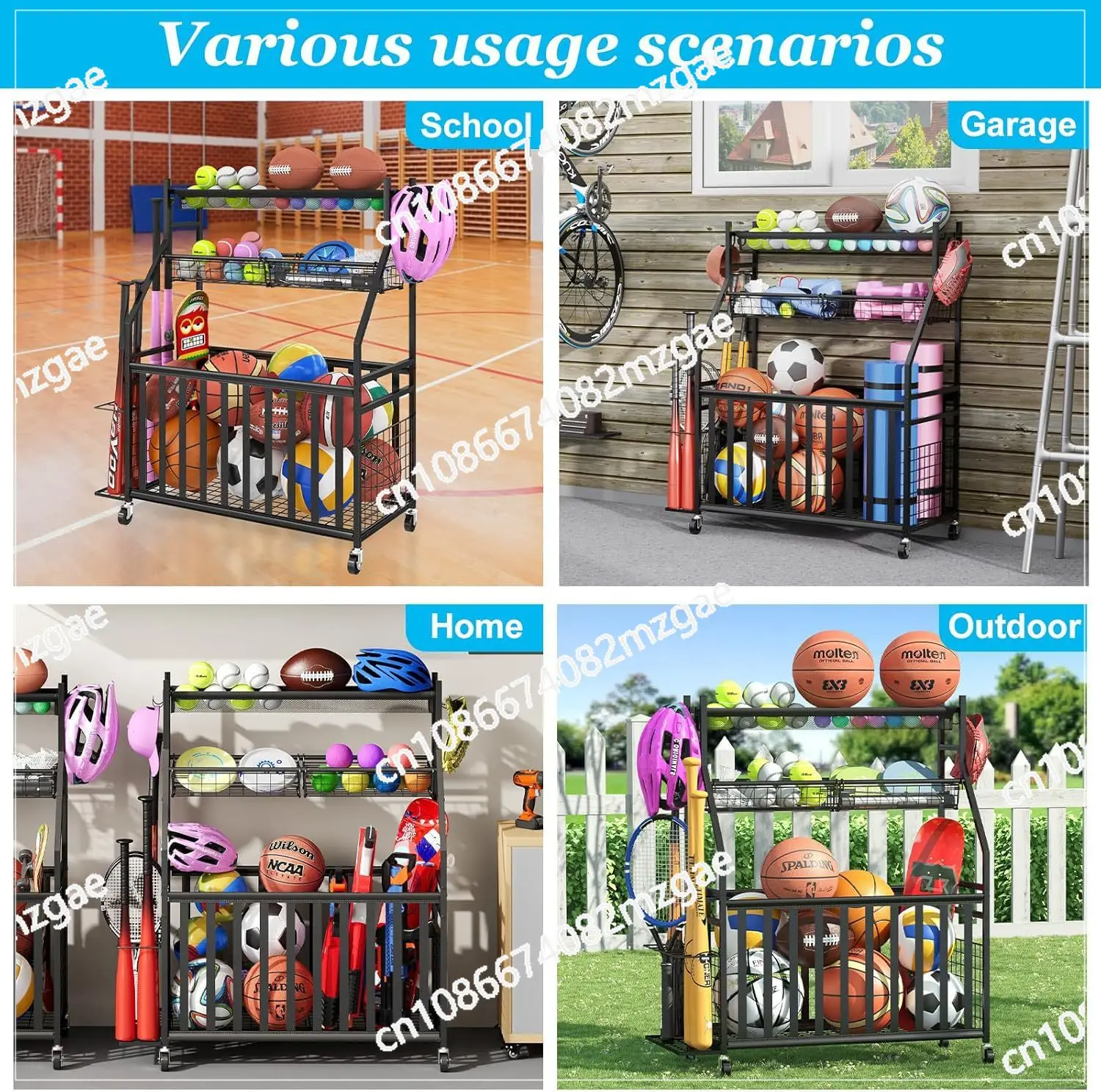 Sports Equipment Storage Bag I - Sports Equipment Bat recension och pris