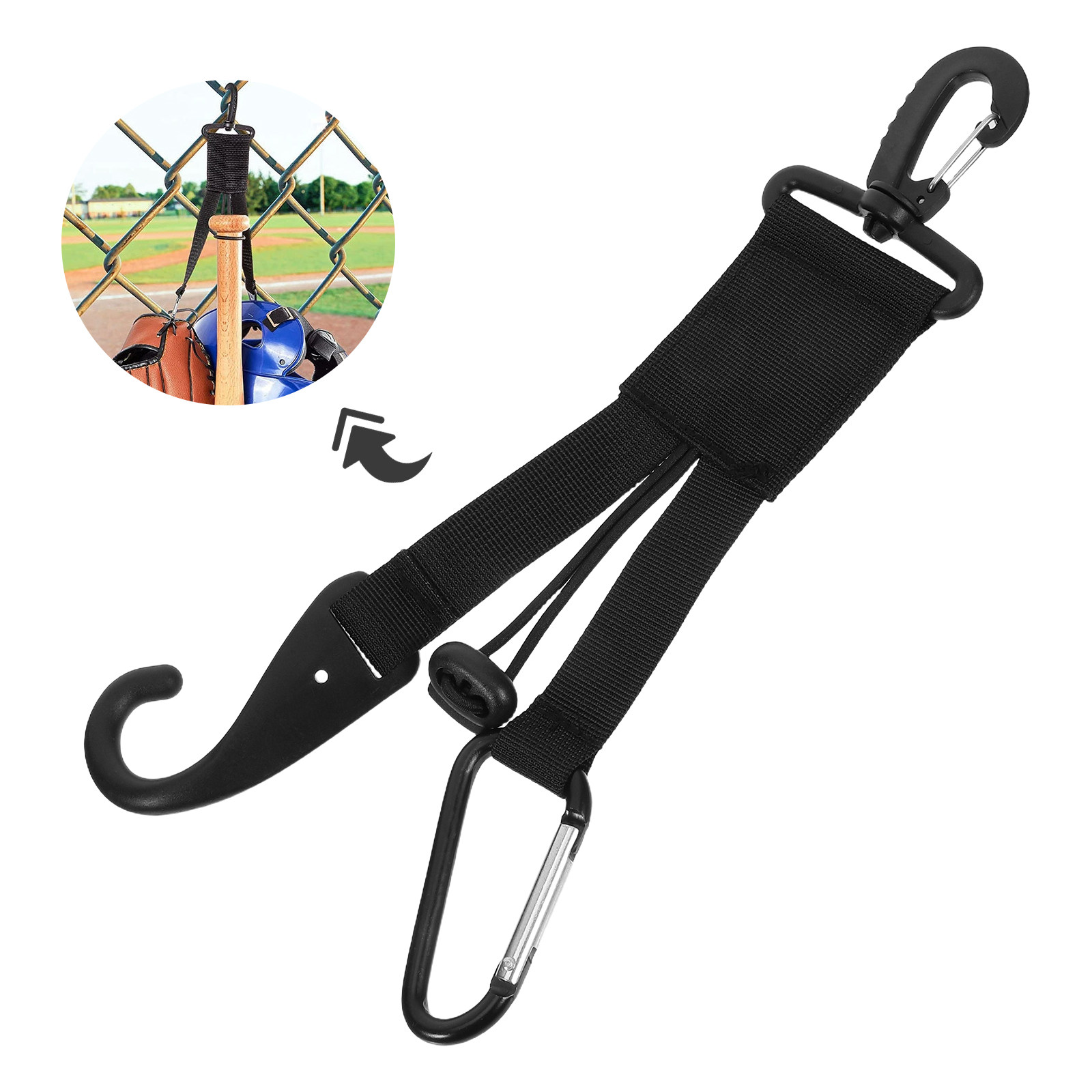 2Pcs Baseball Gear Clip Heavy  - Sports Equipment Bat recension och pris