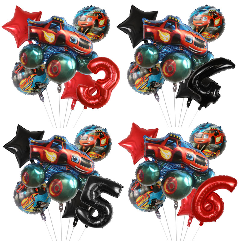 1set Blaze Monster Foil Balloo - Sports Equipment For Schools recension och pris