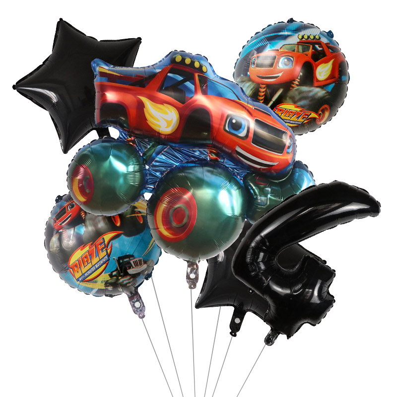 1set Blaze Monster Foil Balloo - Sports Equipment For Schools recension och pris