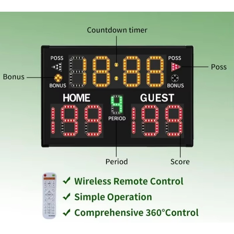 Indoor/outdoor Led Electronic  - Sports Equipment Advertisement recension och pris