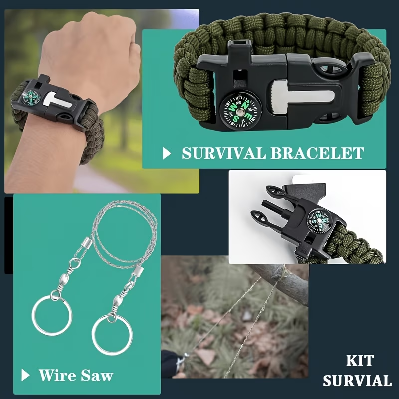 242 Survival Kit for Outdoor A - Sports Equipment For Schools recension och pris