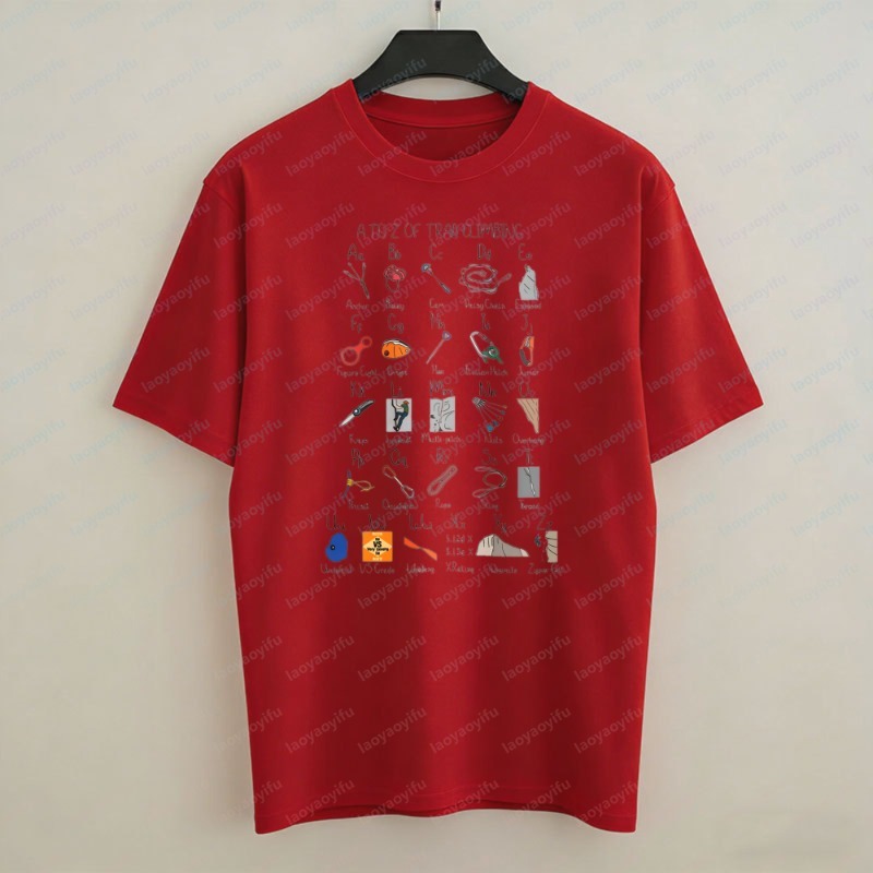Climbing Gear Alphabet Men's T - Sports Equipment A To Z recension och pris
