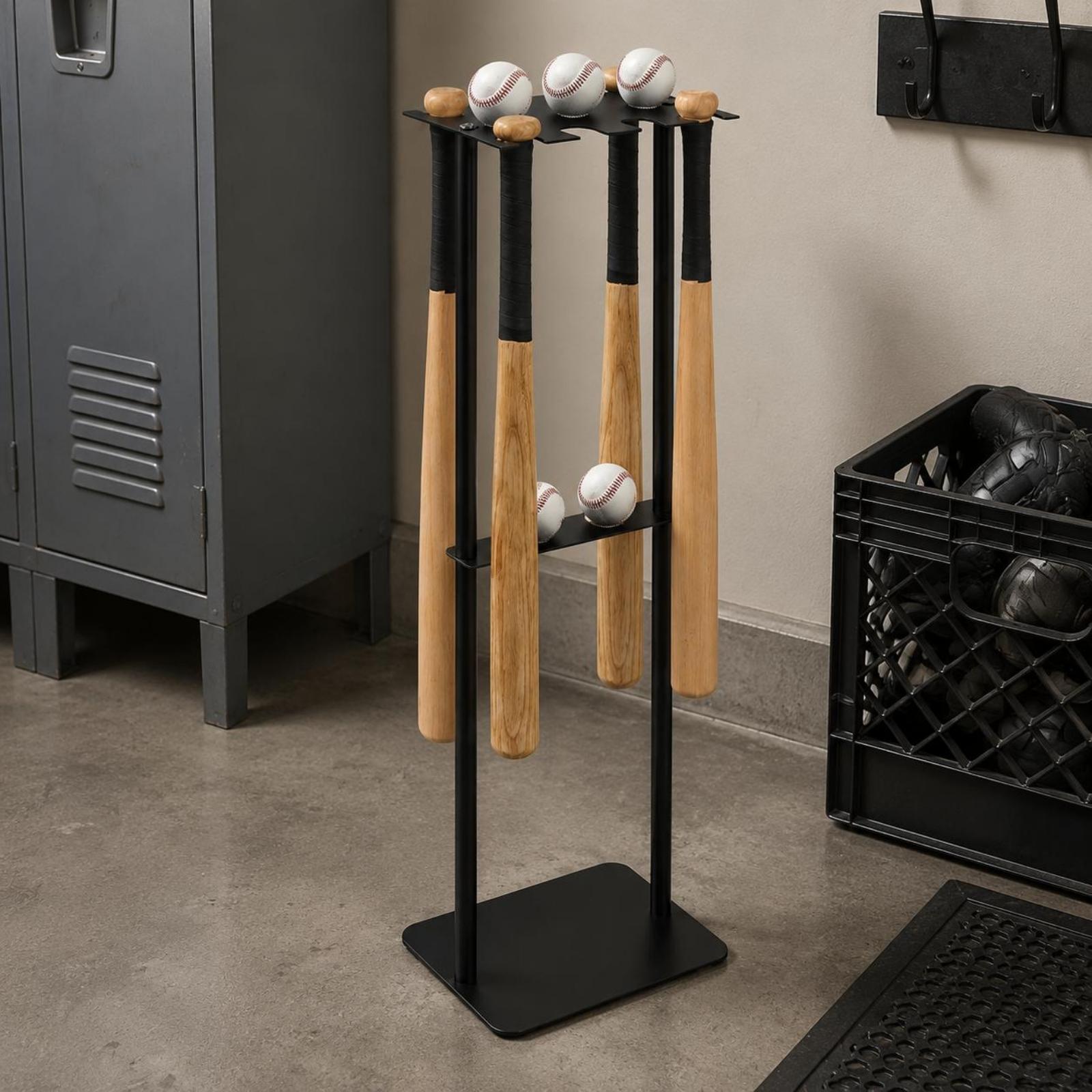 Metal Baseball Bat Stand Iron  - Sports Equipment Bat recension och pris