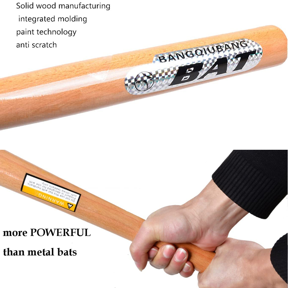 54cm 64cm 74cm 84cm Solid Wood - Sports Equipment Bat recension och pris