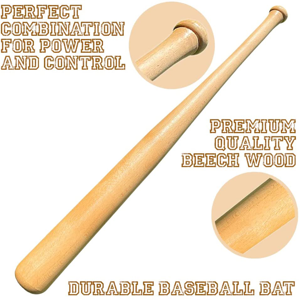 54cm 64cm 74cm 84cm Solid Wood - Sports Equipment Bat recension och pris