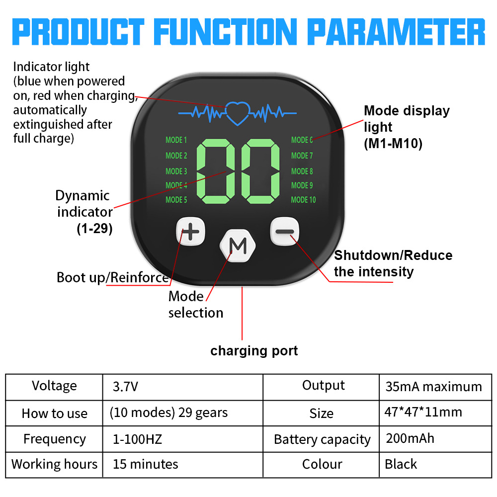 EMS Muscle Stimulator Abdomina - Sports Equipment Wholesale recension och pris
