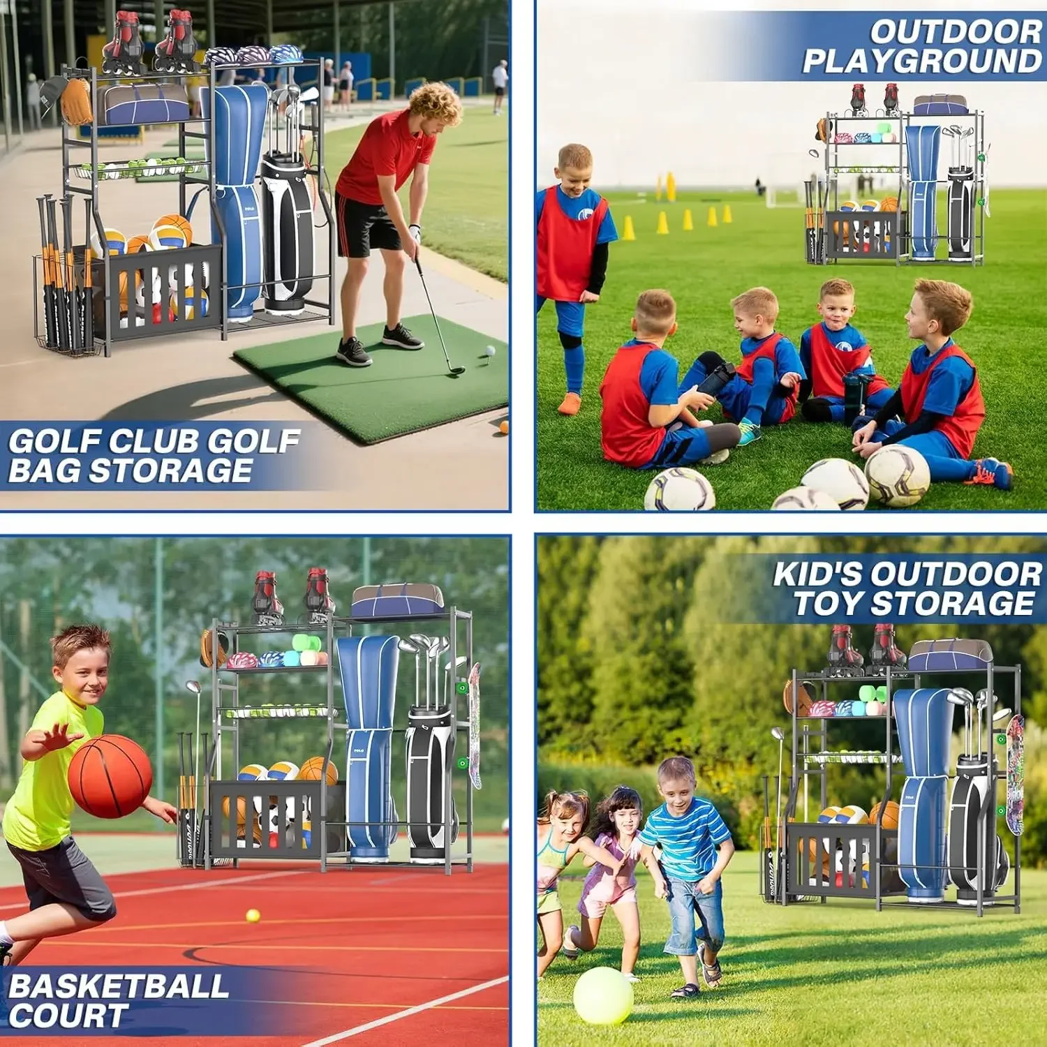 Heavy Duty Garage Sports Equip - Sports Equipment Bat recension och pris